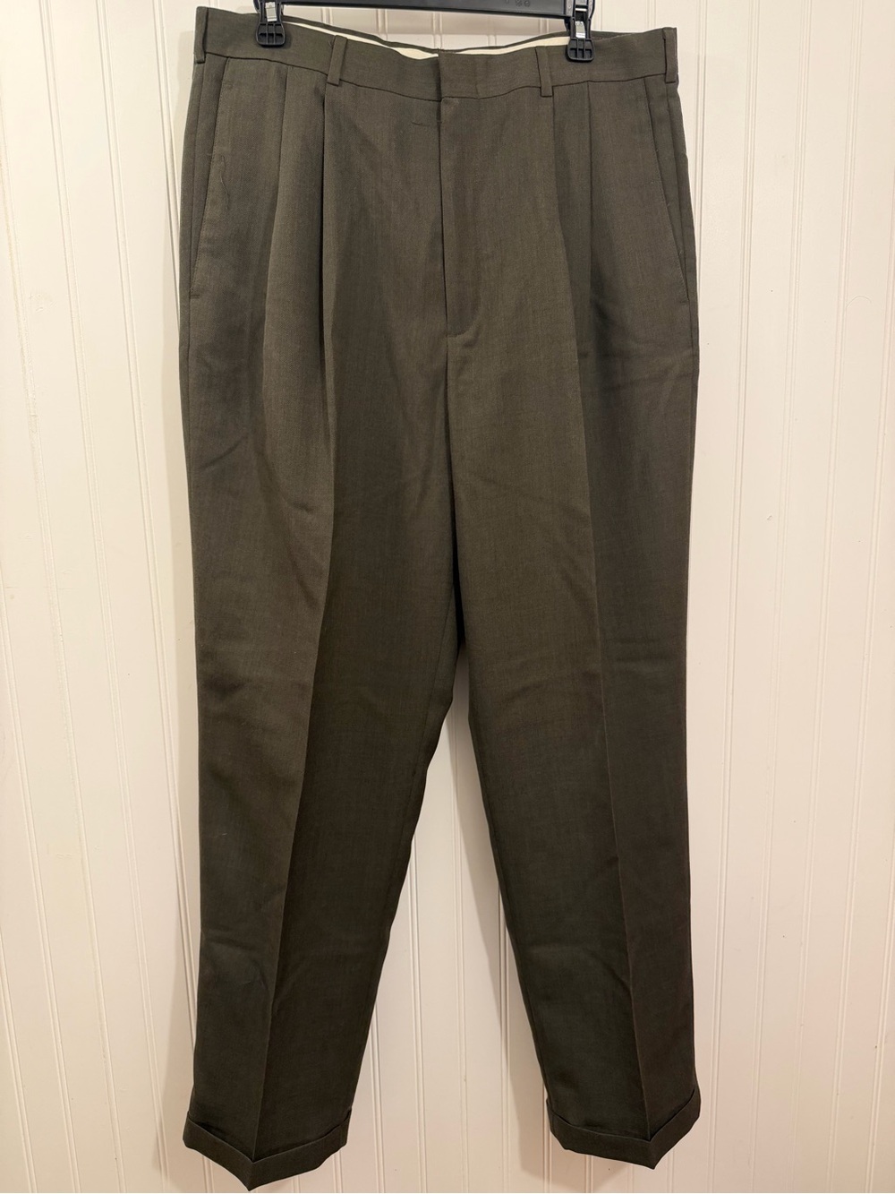 gray brown trousers